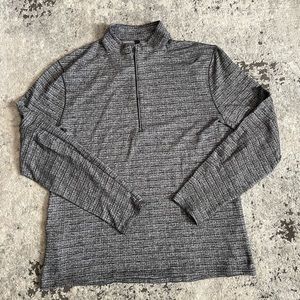 Lululemon Athletica Men’s Pullover Jacket Half Zip Gray Size XL
